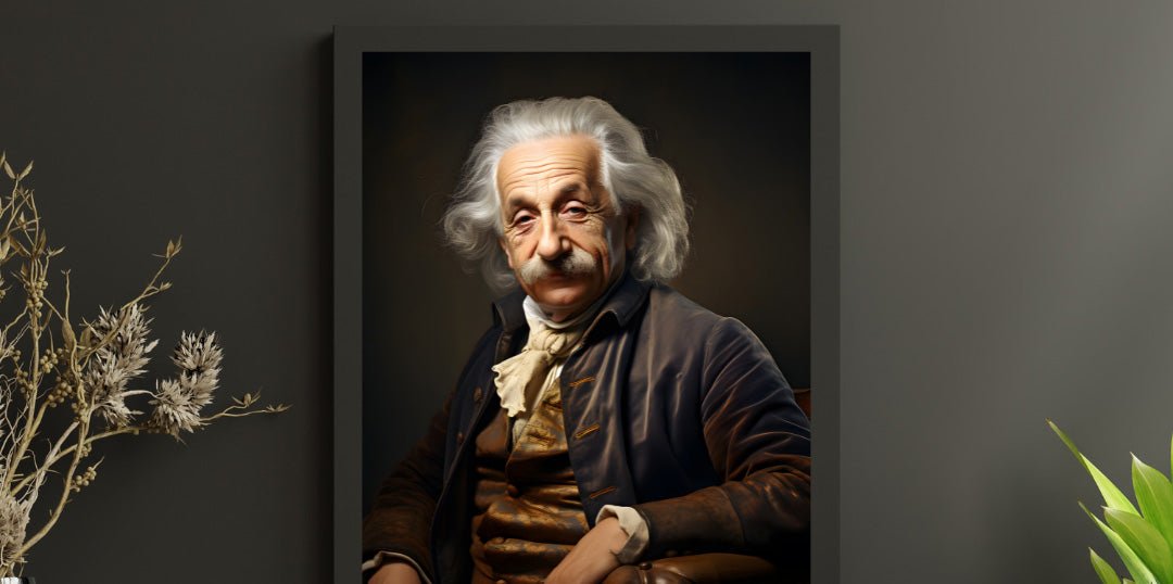 Albert Einstein - Unser Portraitpate der Physikgeschichte - HappyHugPixels