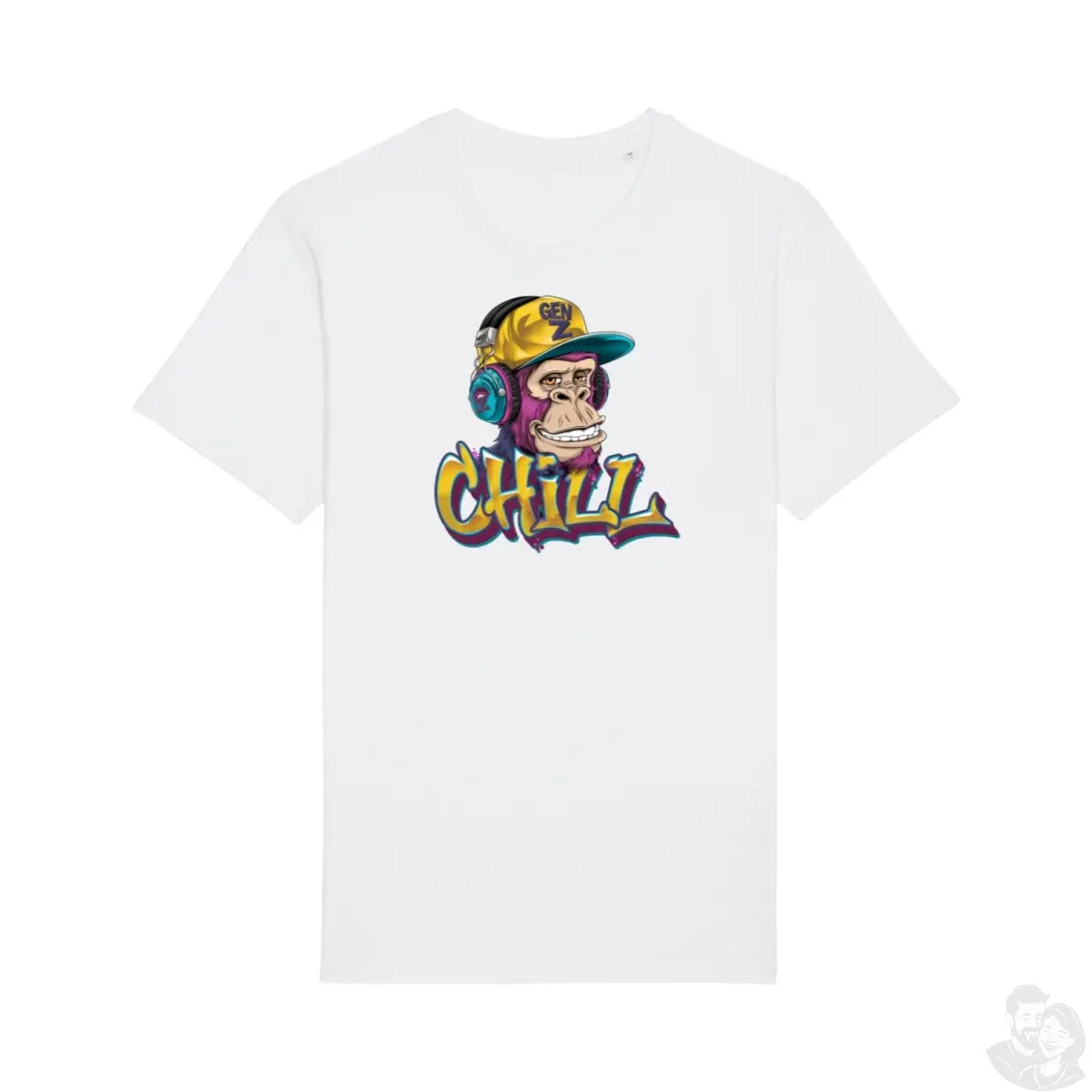Affe Streetwear T-Shirt Gen Z - T-Shirt bei HappyHugPixels