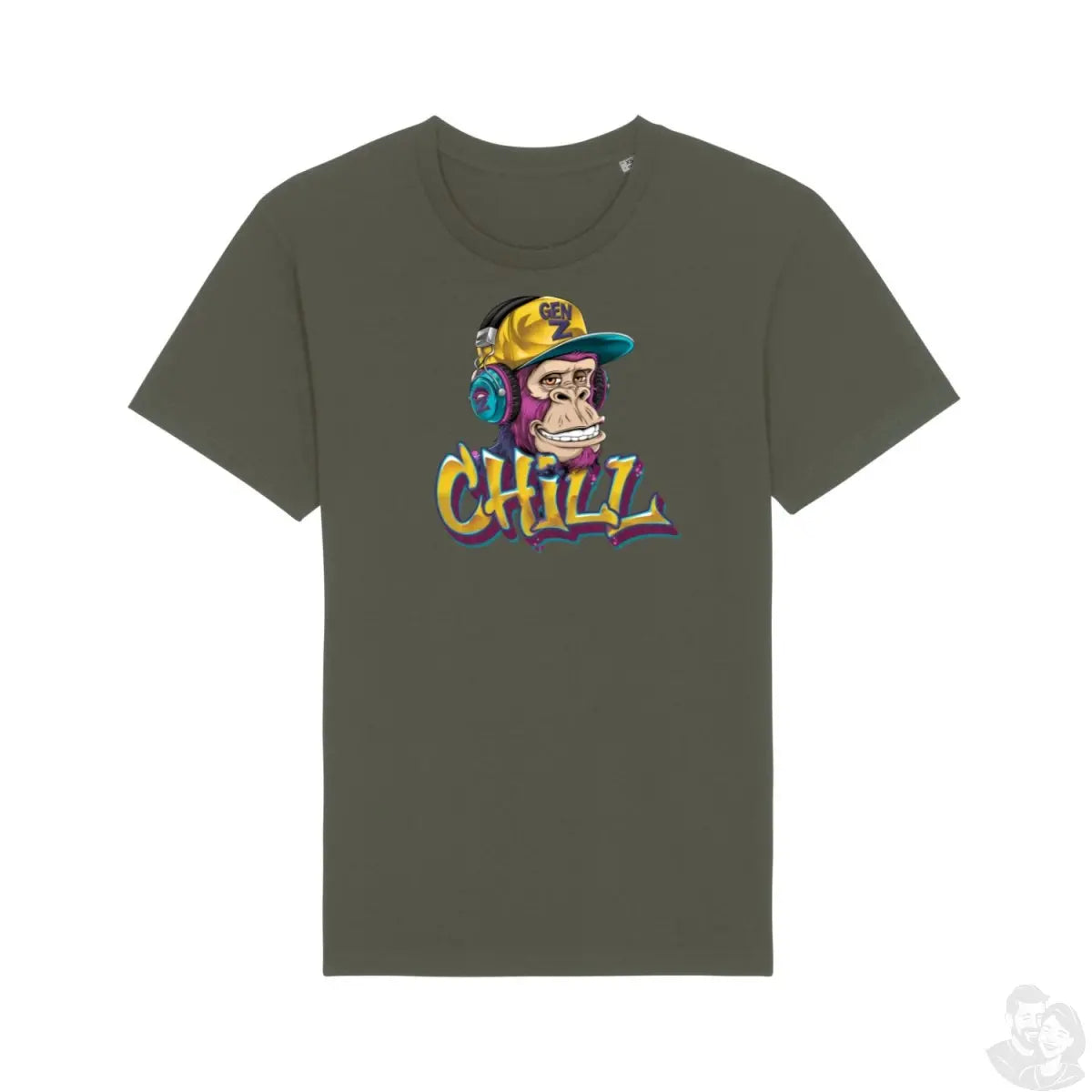 Affe Streetwear T-Shirt Gen Z - T-Shirt bei HappyHugPixels