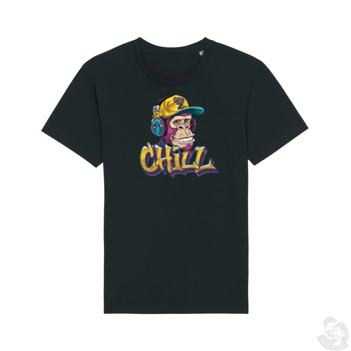 Affe Streetwear T-Shirt Gen Z - T-Shirt bei HappyHugPixels