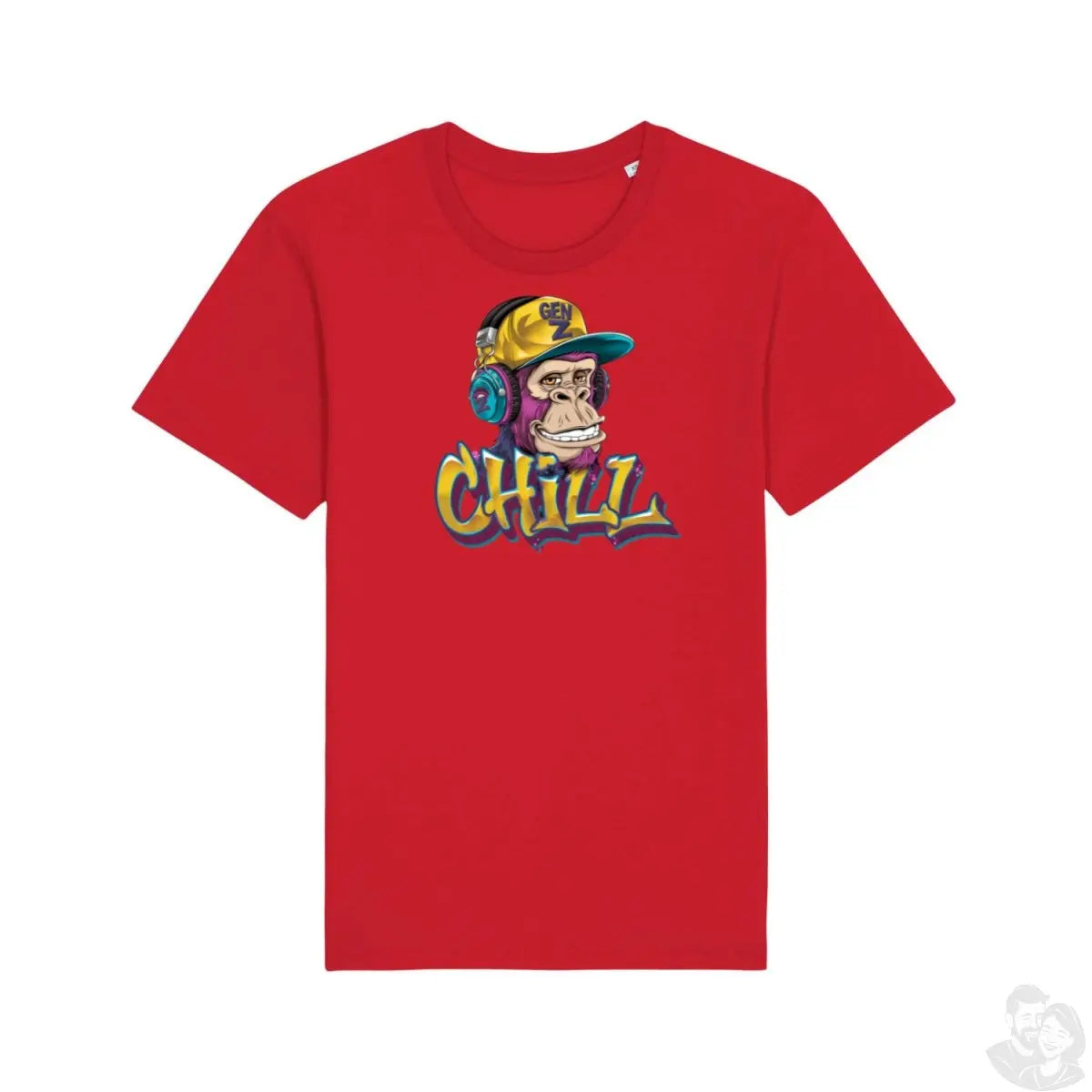 Affe Streetwear T-Shirt Gen Z - T-Shirt bei HappyHugPixels
