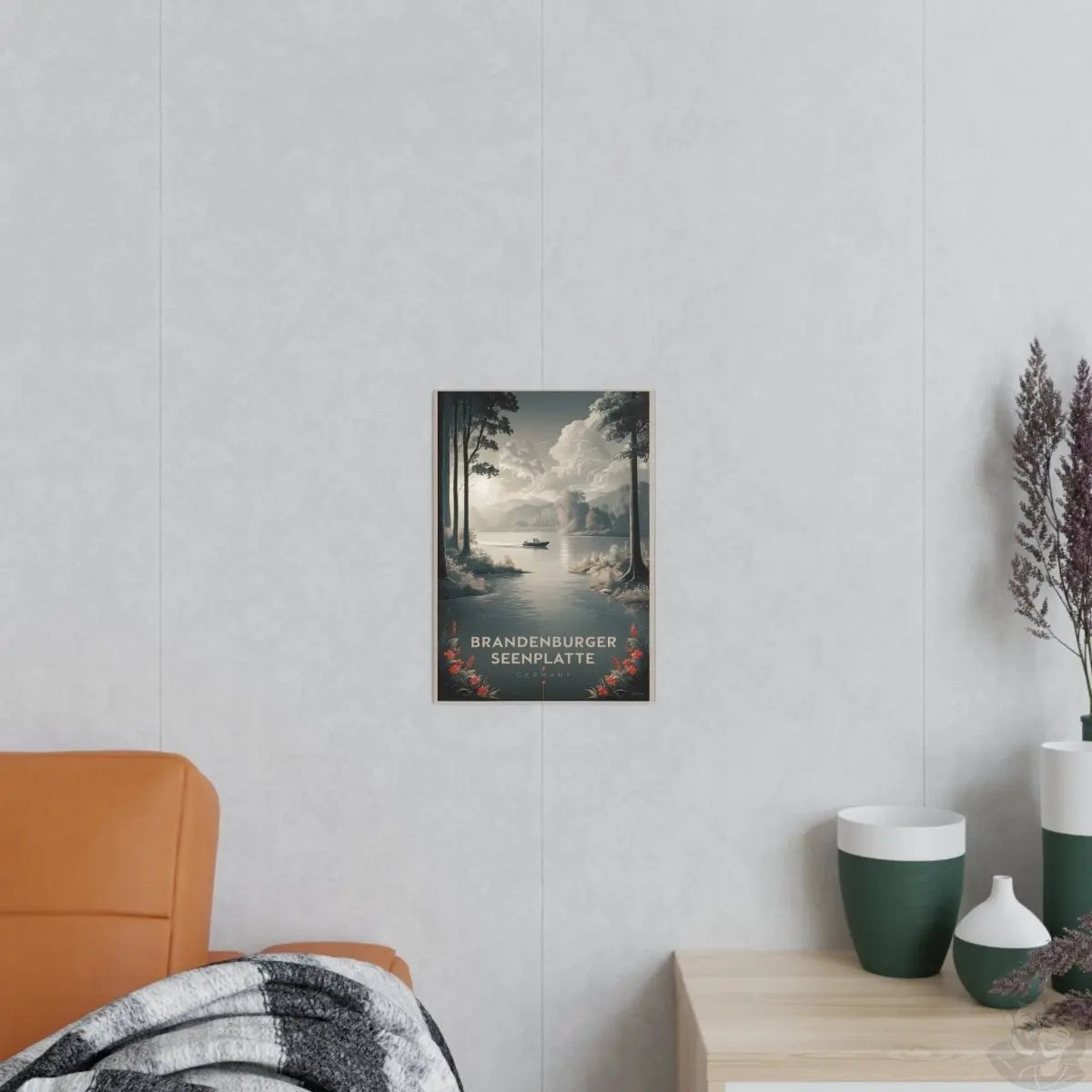 Travelposter Brandenburger Seenplatte – Ideal für Reisefans - Poster bei HappyHugPixels