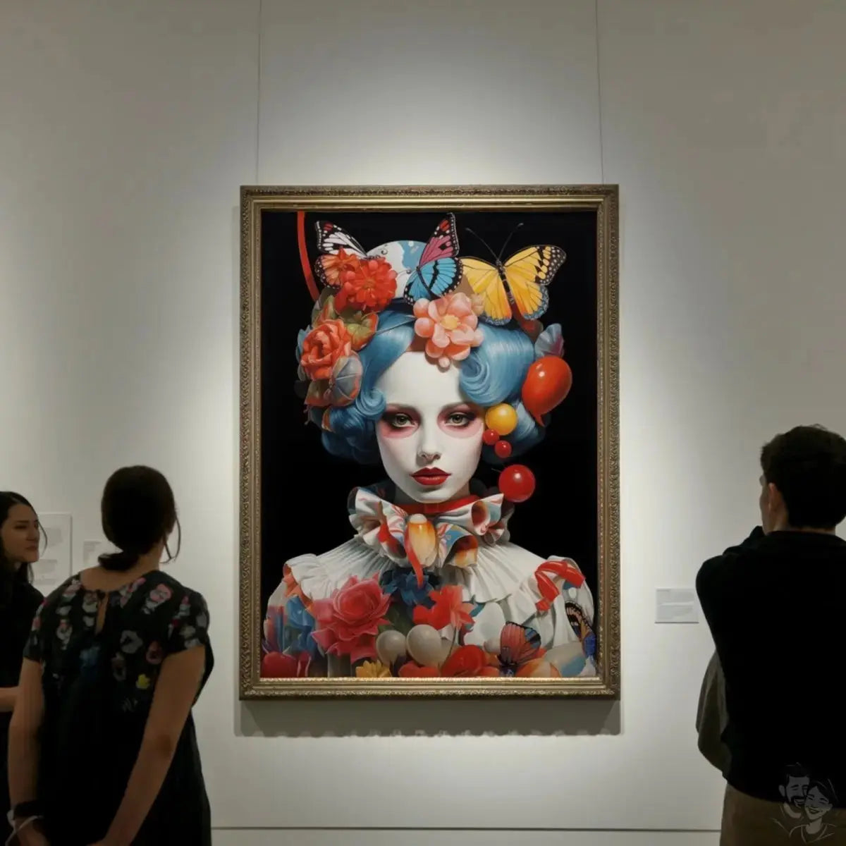 Butterfly Kunstposter Elegance : Renaissance der Farben merchOne