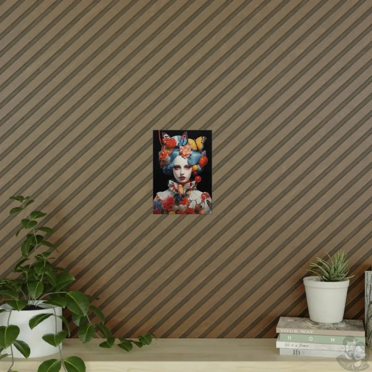 Butterfly Kunstposter Elegance : Renaissance der Farben merchOne