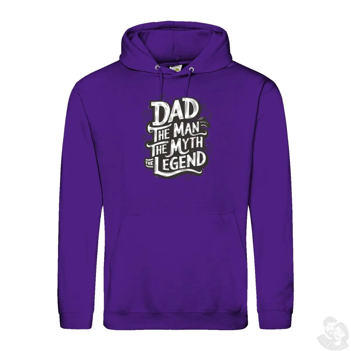 Dad – The Man, The Myth, The Legend Hoodie - Geschenk für Väter - Hoodie bei HappyHugPixels