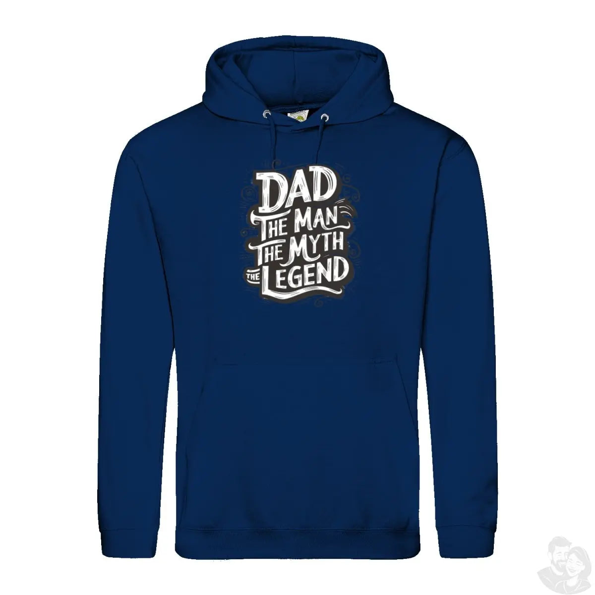 Dad – The Man, The Myth, The Legend Hoodie - Geschenk für Väter - Hoodie bei HappyHugPixels