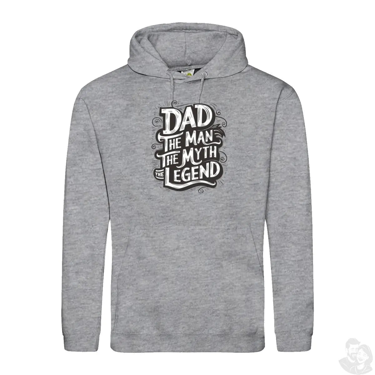 Dad – The Man, The Myth, The Legend Hoodie - Geschenk für Väter - Hoodie bei HappyHugPixels