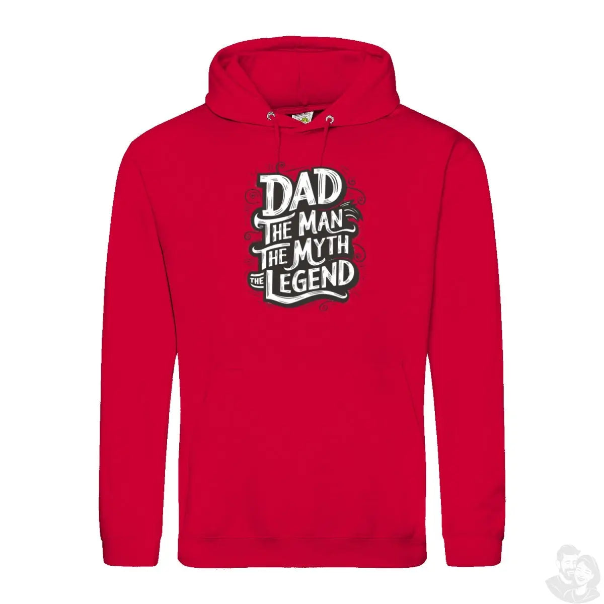 Dad – The Man, The Myth, The Legend Hoodie - Geschenk für Väter - Hoodie bei HappyHugPixels