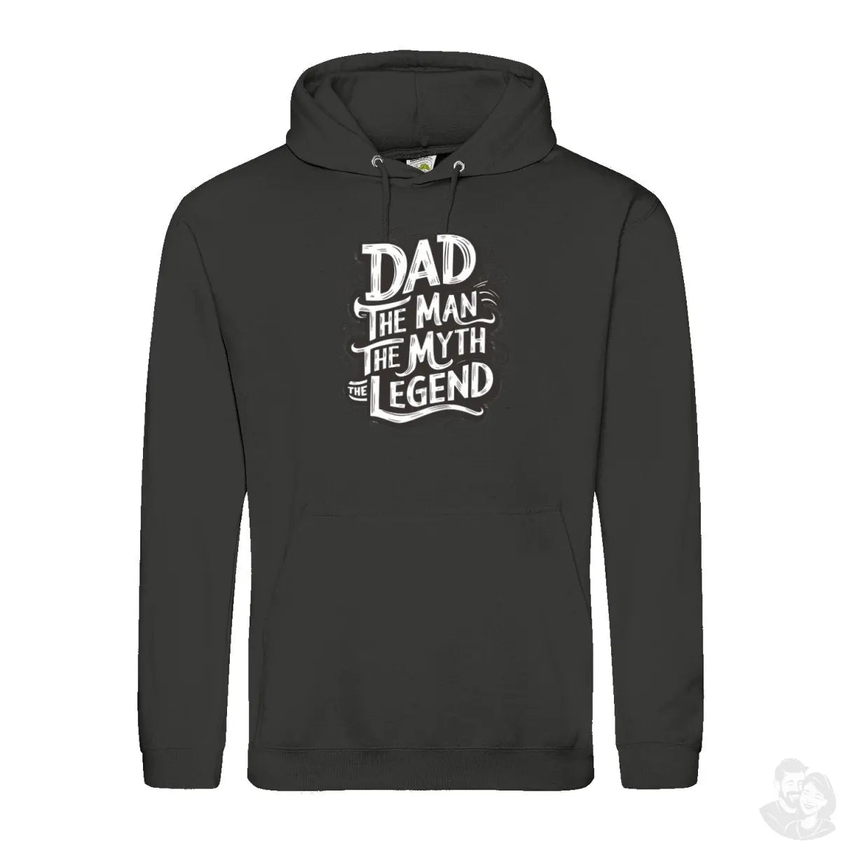 Dad – The Man, The Myth, The Legend Hoodie - Geschenk für Väter - Hoodie bei HappyHugPixels