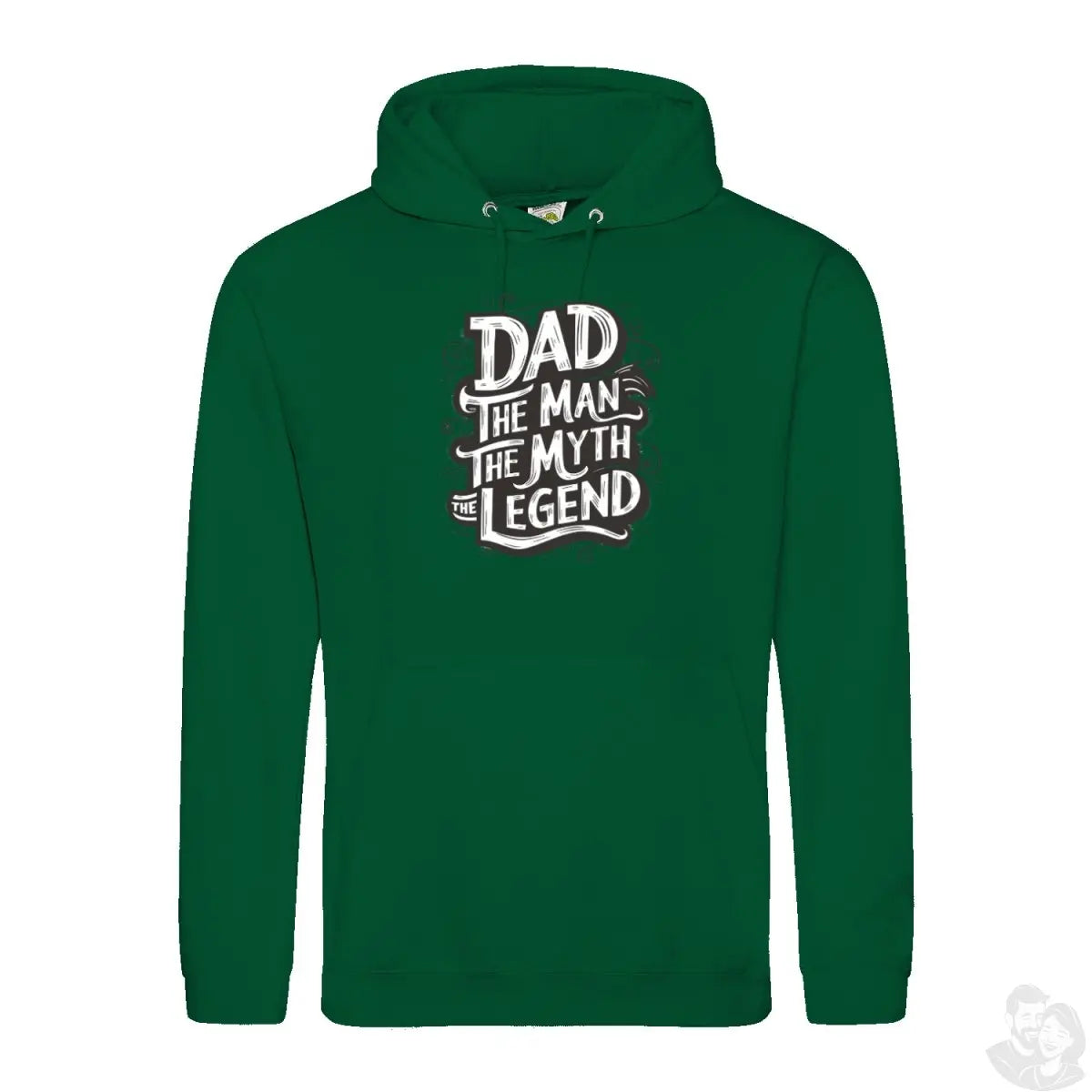 Dad – The Man, The Myth, The Legend Hoodie - Geschenk für Väter - Hoodie bei HappyHugPixels