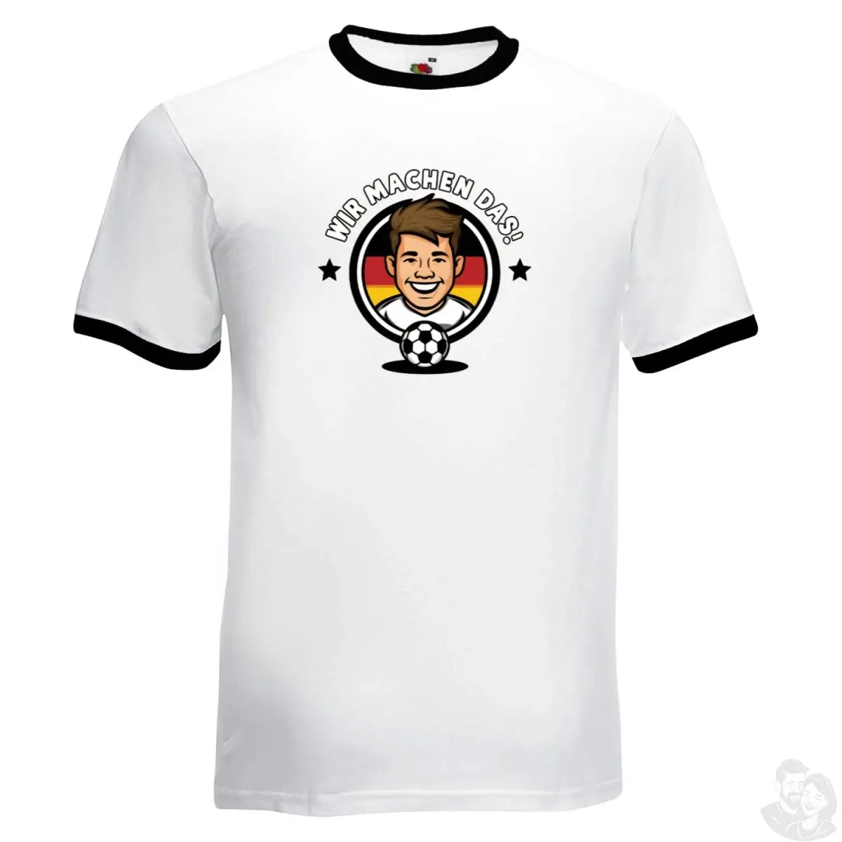 Fan T - Shirt Deutsche Nationalmannschaft 2024 - Wir machen das! EM24 - T - Shirt bei HappyHugPixels