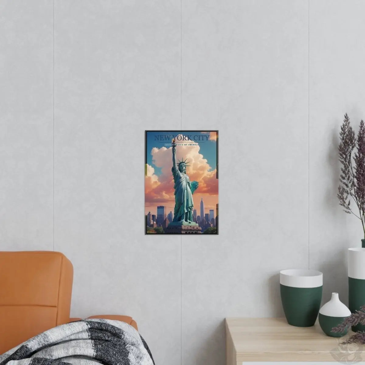 Freiheitsstatue Poster – Das Herzstück von New York City - Poster bei HappyHugPixels