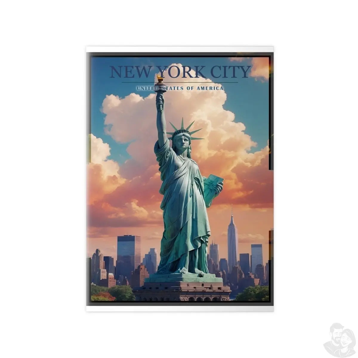 Freiheitsstatue Poster – Das Herzstück von New York City - Poster bei HappyHugPixels