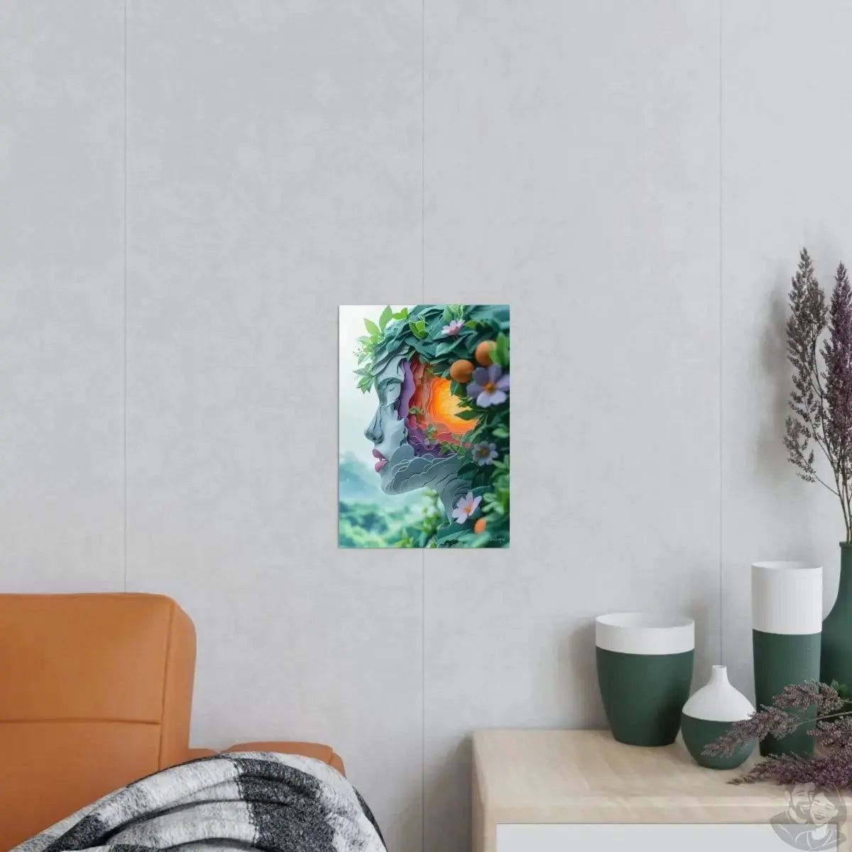 Kunst Poster Frau Natur - Ihre Wanddekoration merchOne