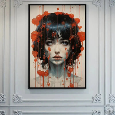 Kunstvolles Frauen Poster - Elegie des gebrochenen Herzens merchOne