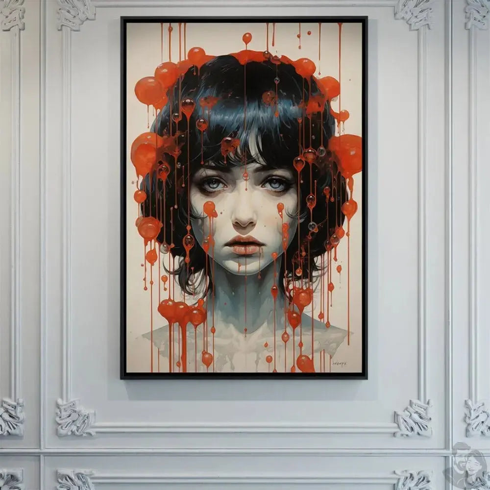 Kunstvolles Frauen Poster - Elegie des gebrochenen Herzens merchOne