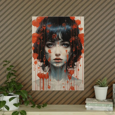 Kunstvolles Frauen Poster - Elegie des gebrochenen Herzens merchOne