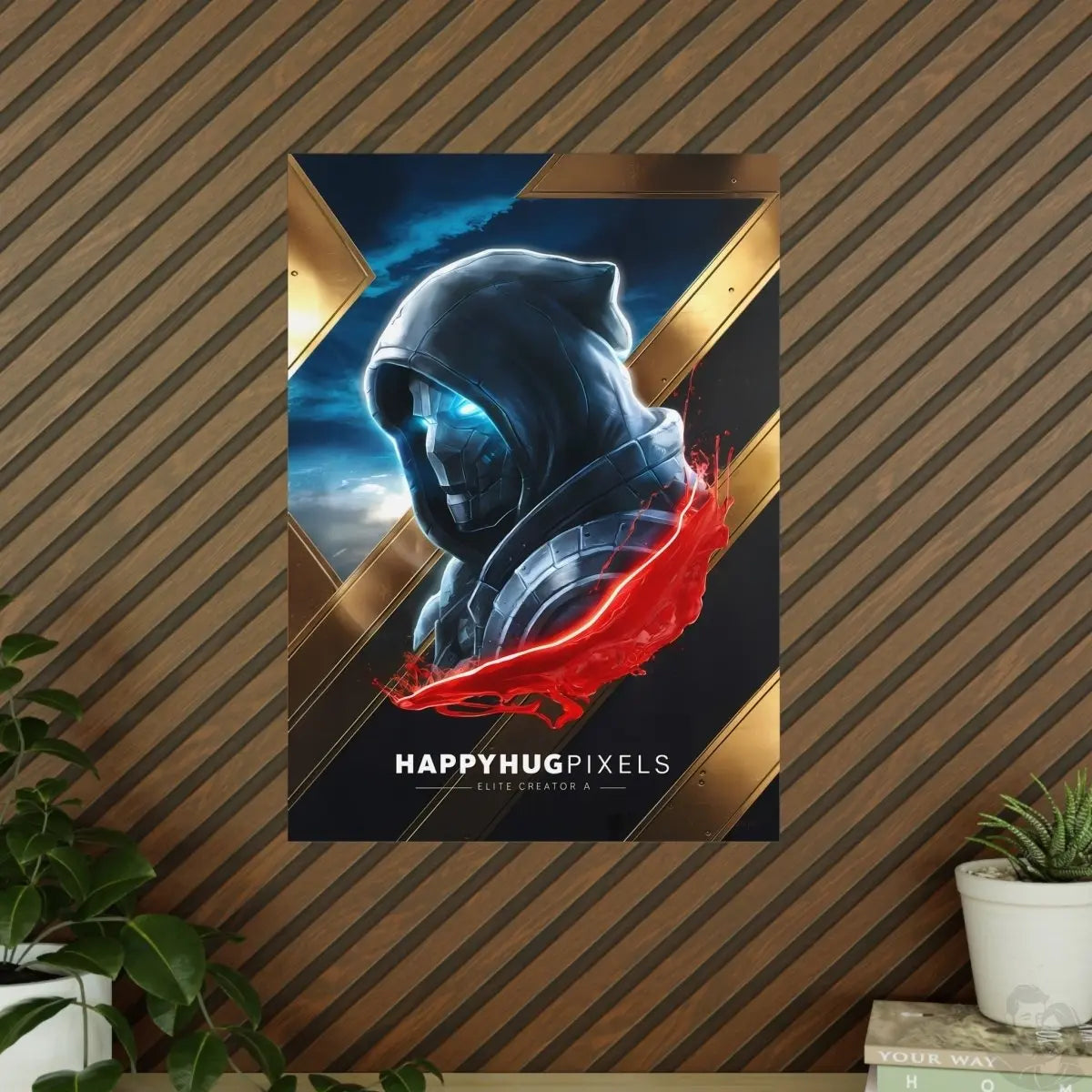Movie Poster Happyhugpixels Sci - Fi Krieger - Photopaper Posters - Poster bei HappyHugPixels