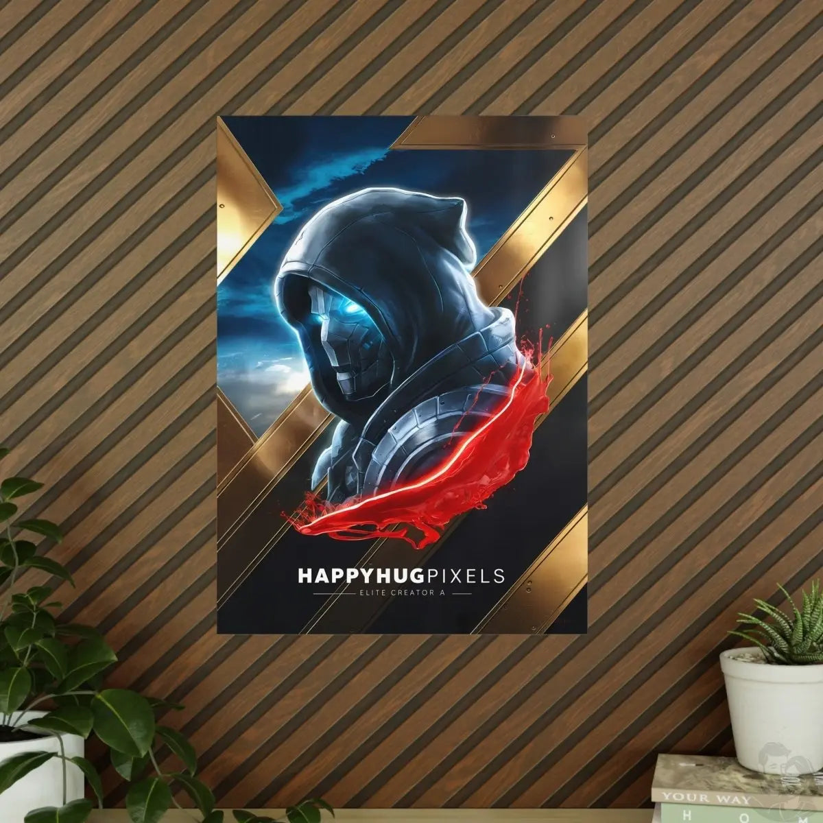 Movie Poster Happyhugpixels Sci - Fi Krieger - Photopaper Posters - Poster bei HappyHugPixels
