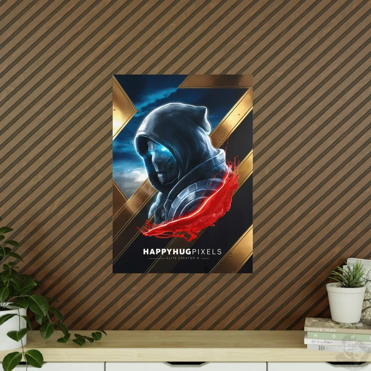Movie Poster Happyhugpixels Sci - Fi Krieger - Photopaper Posters - Poster bei HappyHugPixels
