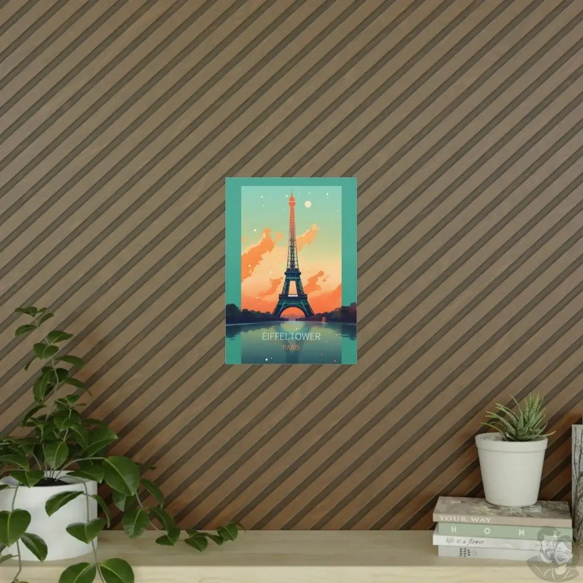 Paris Eiffelturm Poster - Illustration des Eiffelturms in Paris merchOne
