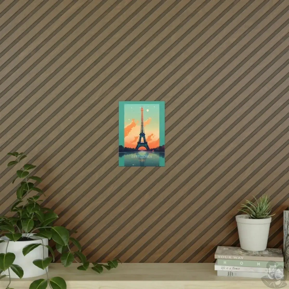 Paris Eiffelturm Poster - Illustration des Eiffelturms in Paris merchOne