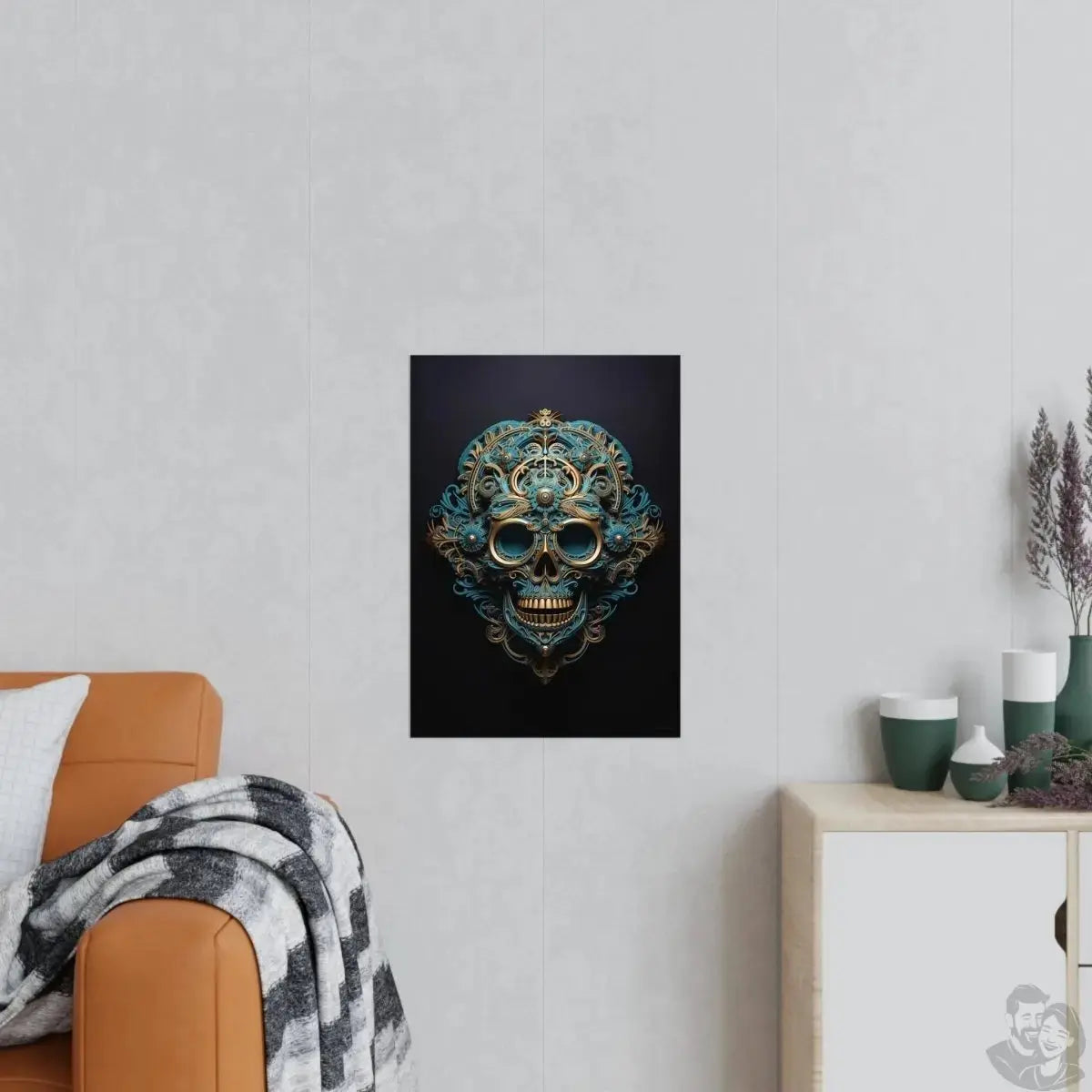 Steampunk Skull Poster - Einzigartiges Design für Fans merchOne