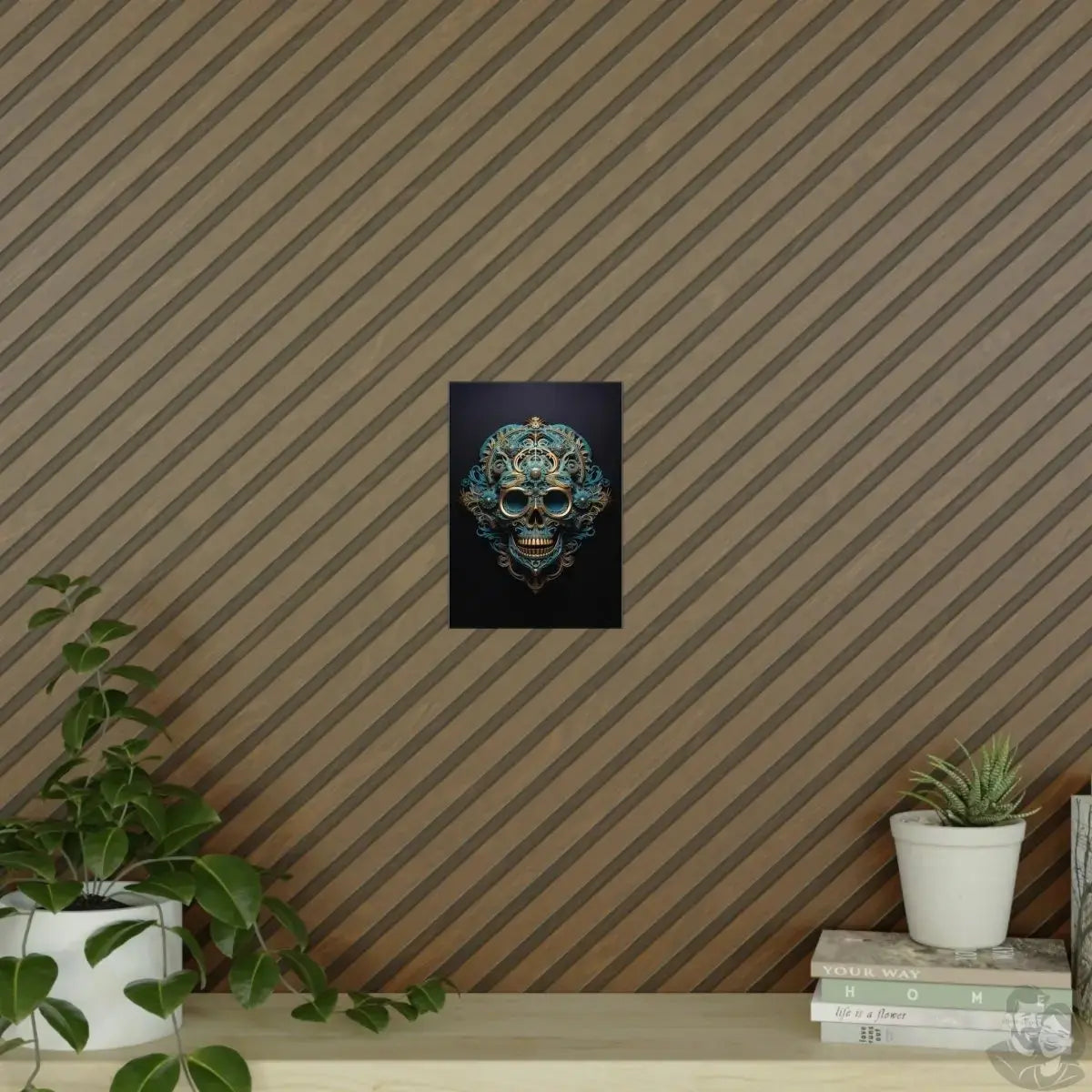 Steampunk Skull Poster - Einzigartiges Design für Fans merchOne