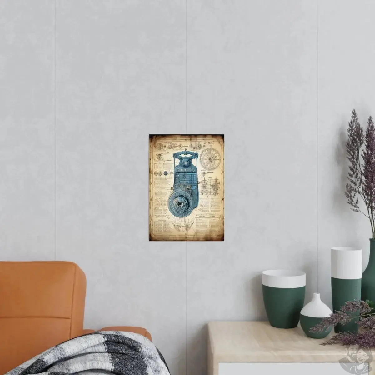 Taschenrechner daVinci Poster - Mathematische Schönheit als Wandkunst merchOne