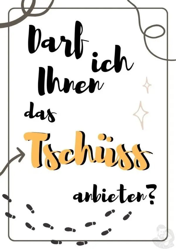 Tschüss Poster - Sag's mit Stil für das besondere Flair
