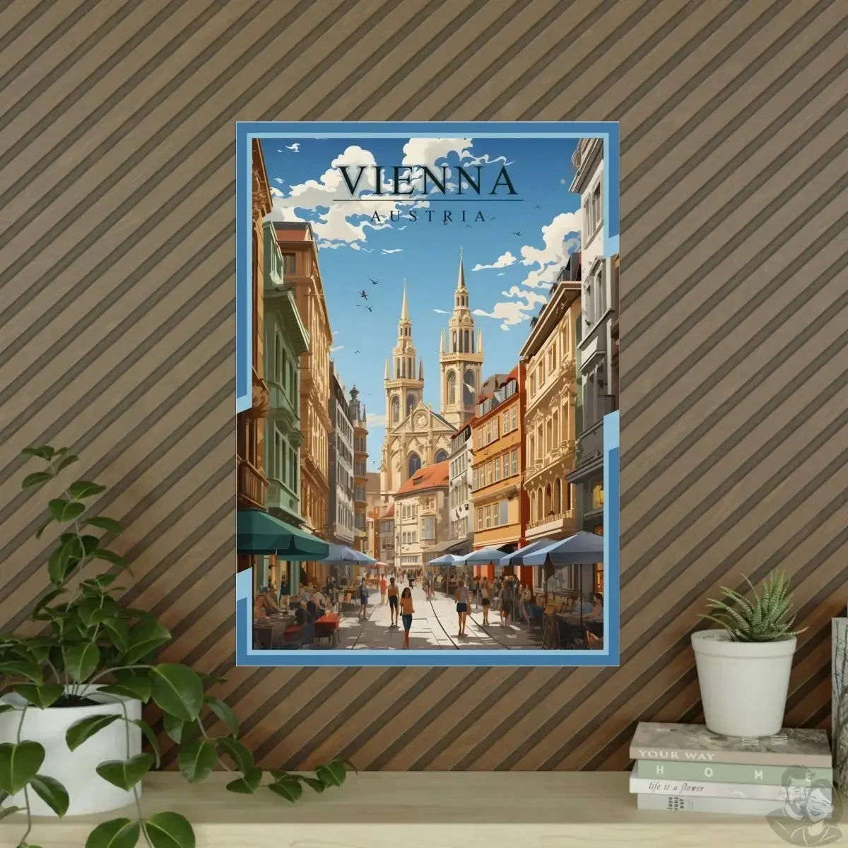 Wien Poster - Historische Schönheit Österreichs merchOne