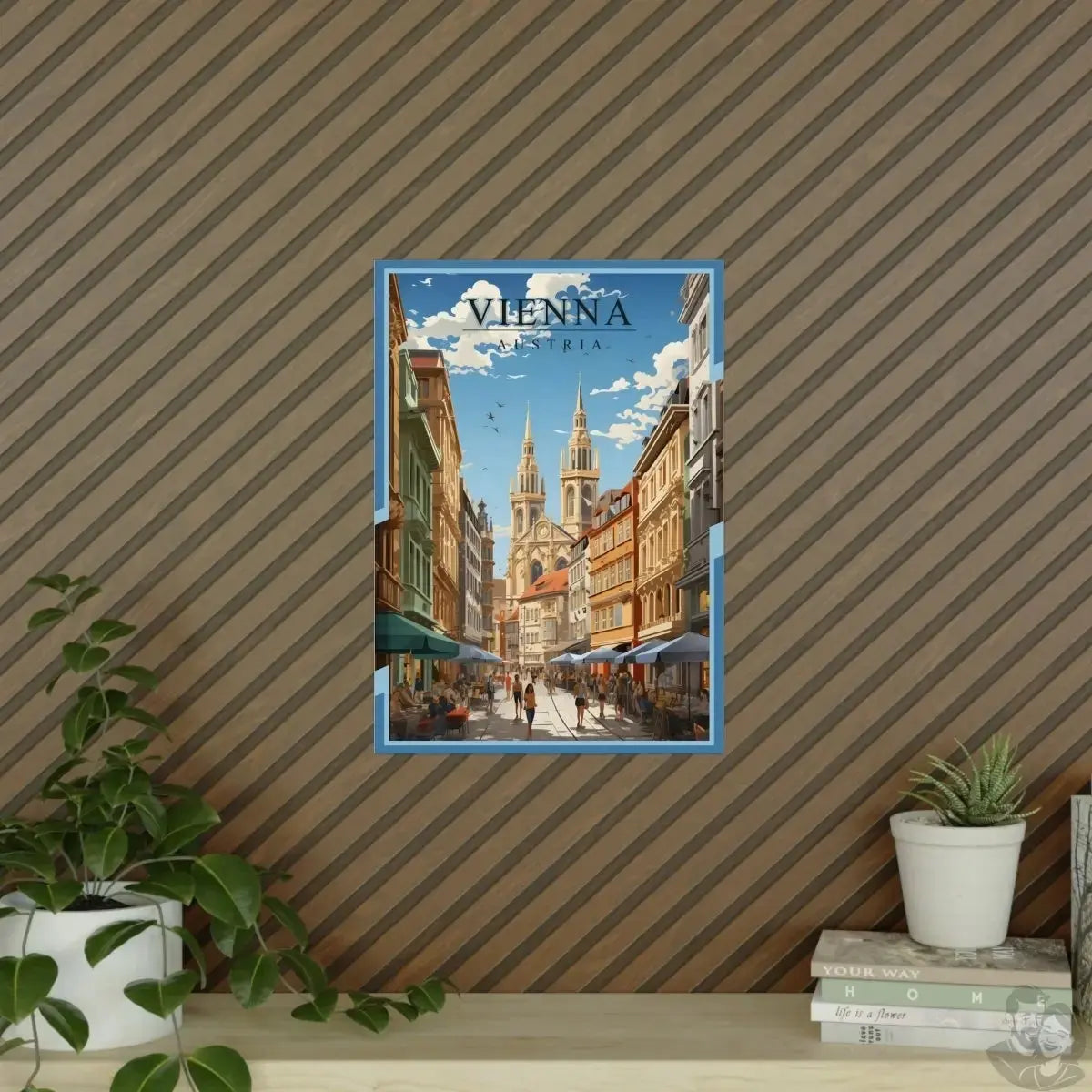 Wien Poster - Historische Schönheit Österreichs merchOne