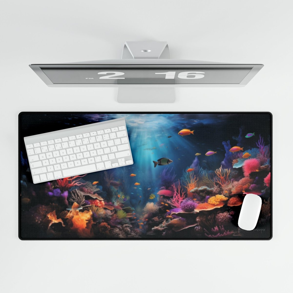 Aquarium XXL Gaming Mauspad – Perfekt für Büro und Gaming - Mousepad bei HappyHugPixels