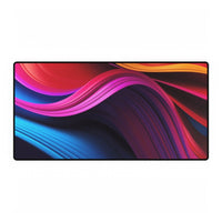 Blue Purple Gaming Mauspad – Ergonomisch, Rutsch - und Wasserfest - Mousepad bei HappyHugPixels