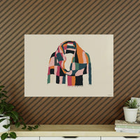 Bunter Schaal Kunstposter - Abstrakte KI Illustrationskunst - Poster bei HappyHugPixels