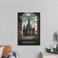 Dresden Frauenkirche - Poster als Wanddekoration bei HappyHugPixels