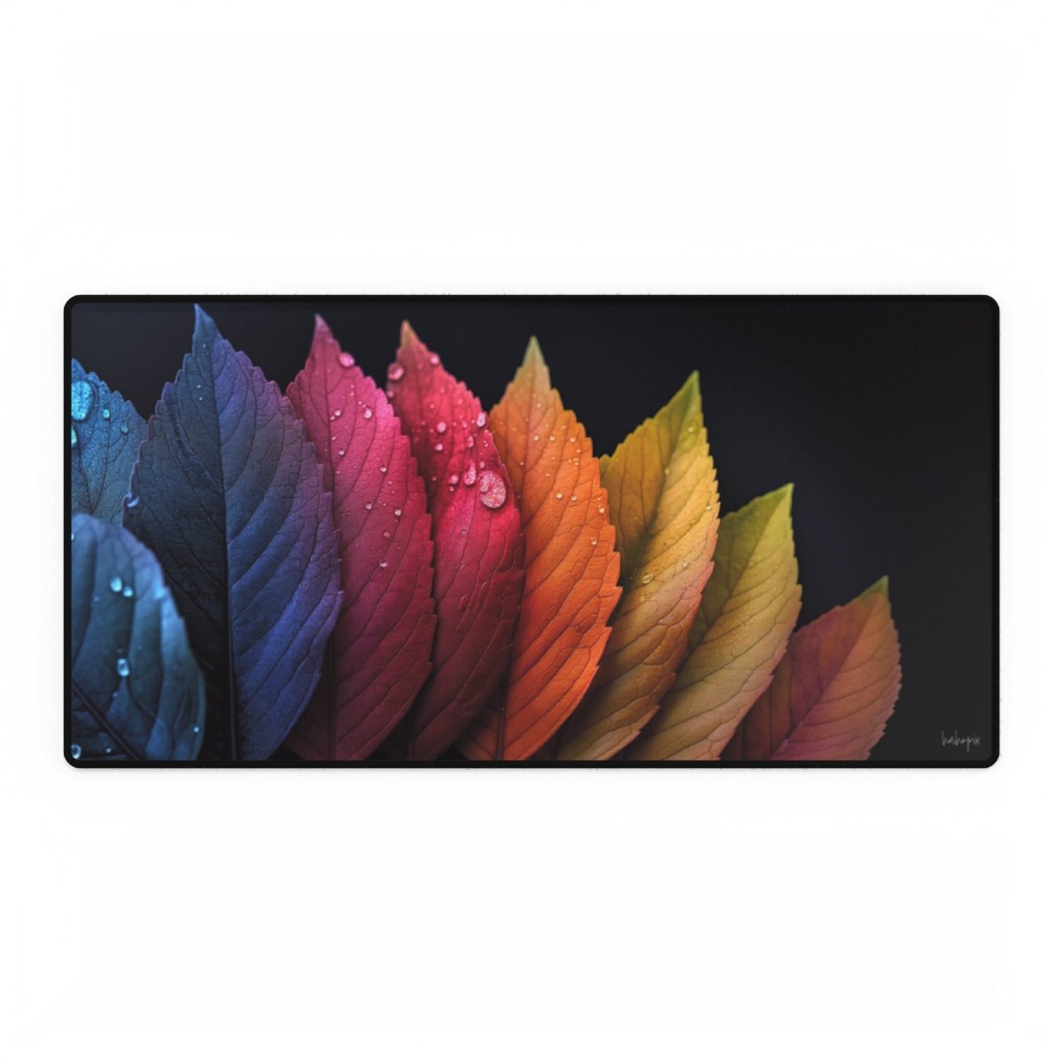 Farbenfrohes Herbstlaub XXL Gaming Mauspad - Für Büro und Zuhause - Mousepad bei HappyHugPixels