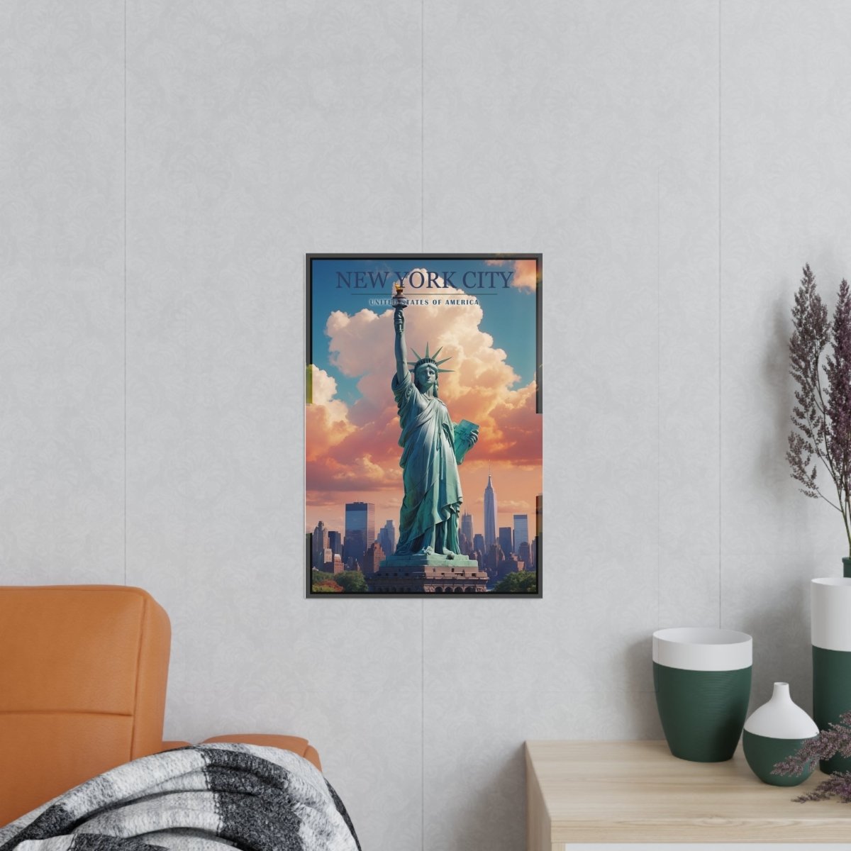 Freiheitsstatue Poster – Das Herzstück von New York City - Poster bei HappyHugPixels