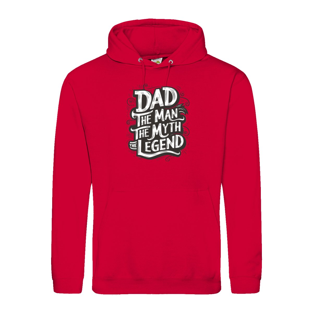 Dad – The Man, The Myth, The Legend Hoodie - Geschenk für Väter - Hoodie bei HappyHugPixels