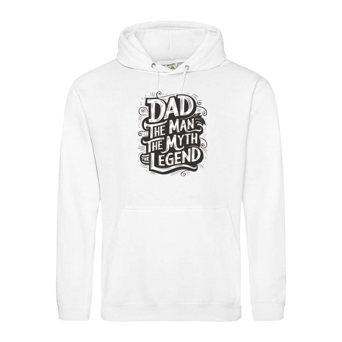 Dad – The Man, The Myth, The Legend Hoodie - Geschenk für Väter - Hoodie bei HappyHugPixels