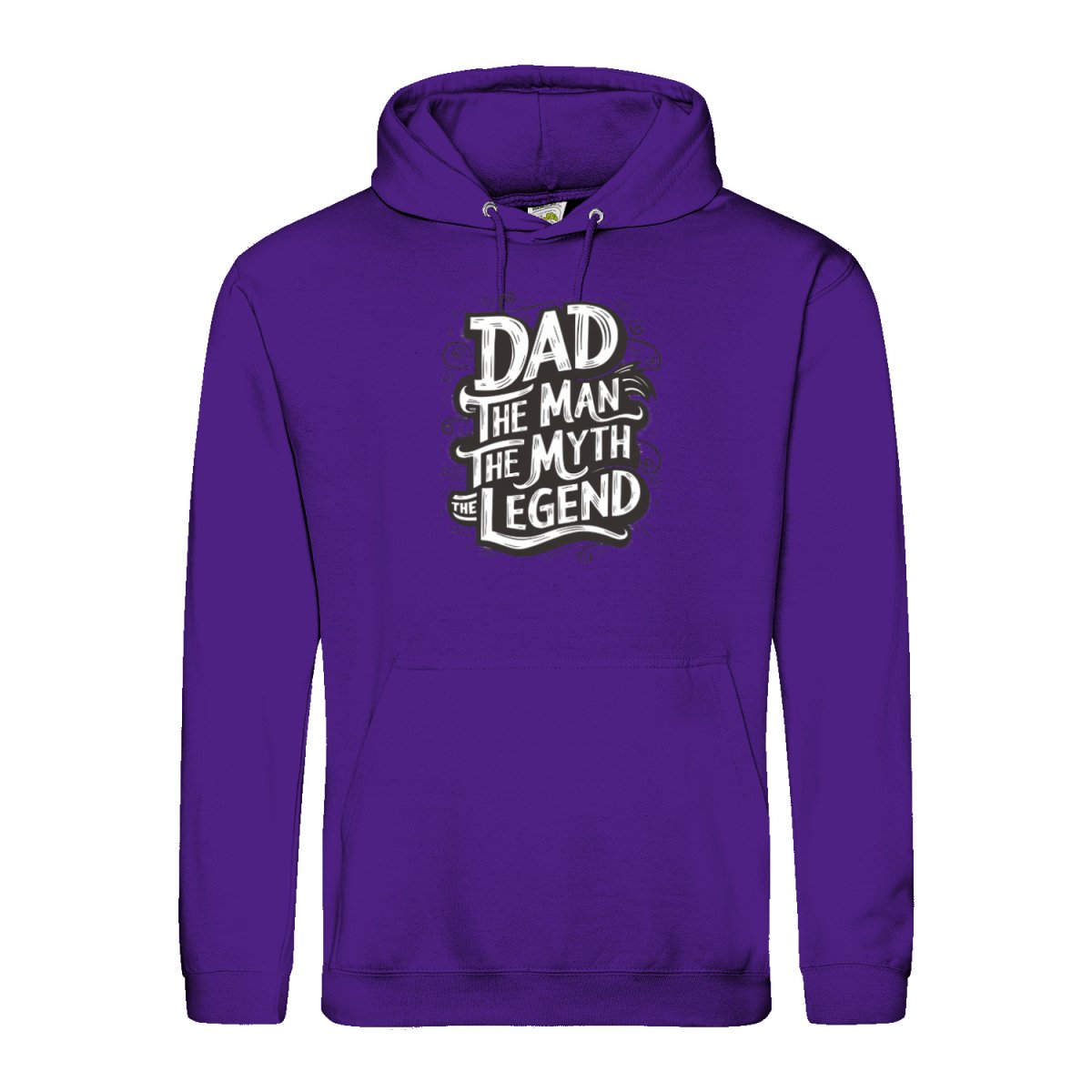 Dad – The Man, The Myth, The Legend Hoodie - Geschenk für Väter - Hoodie bei HappyHugPixels