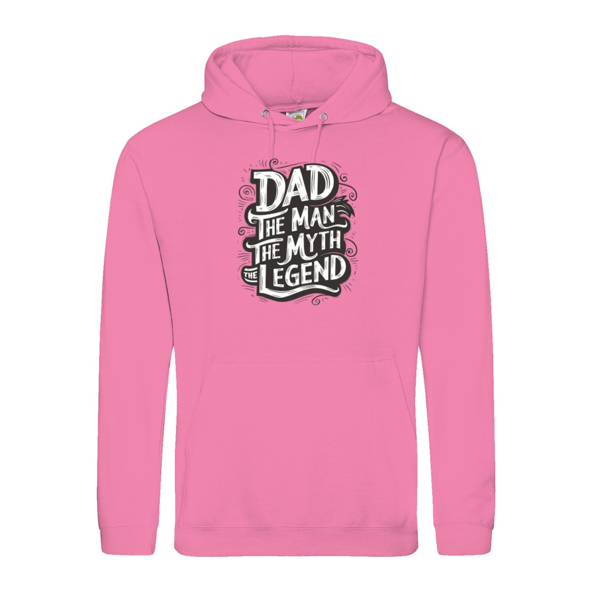 Dad – The Man, The Myth, The Legend Hoodie - Geschenk für Väter - Hoodie bei HappyHugPixels