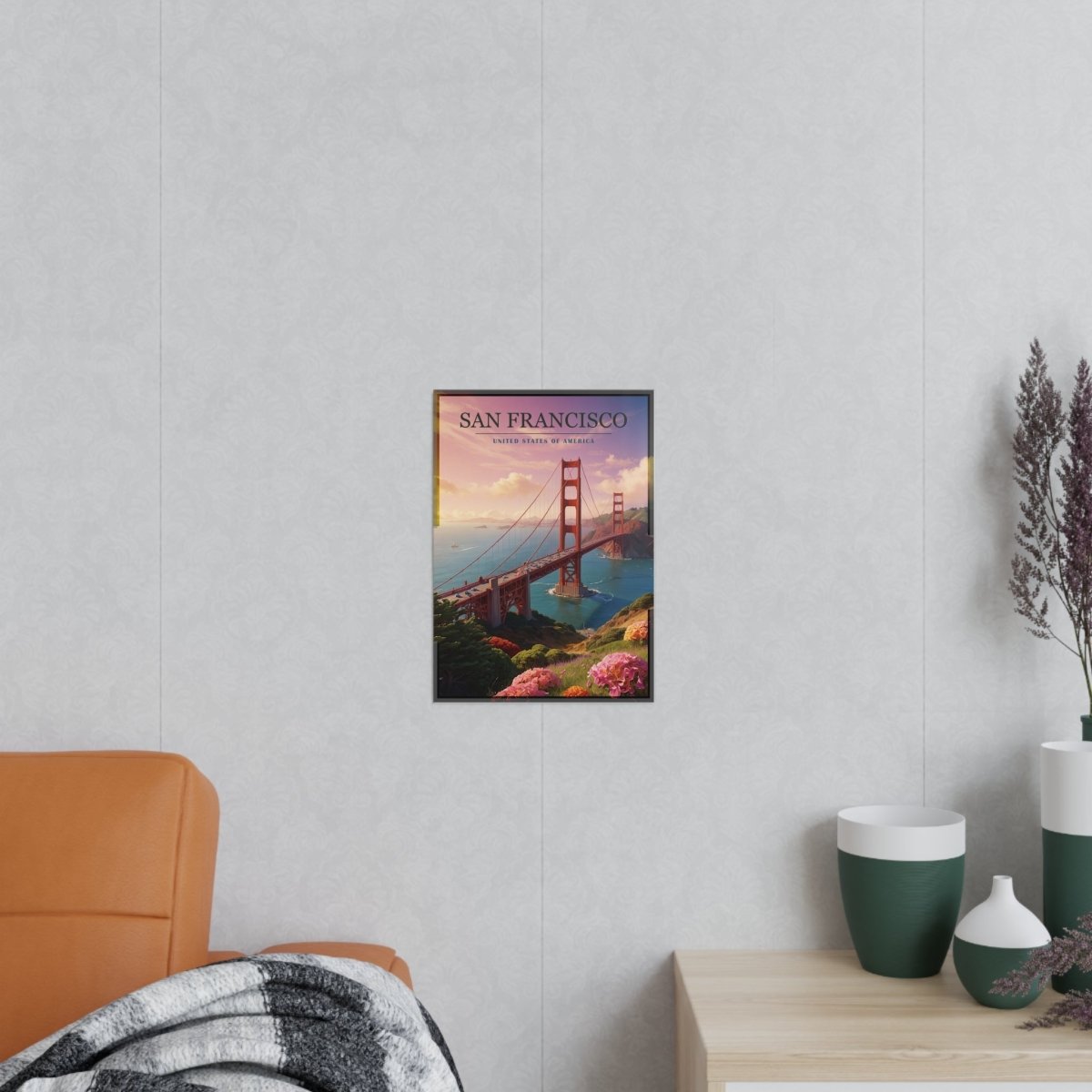 Golden Gate Bridge Poster - San Francisco - 5 Größen - Poster bei HappyHugPixels