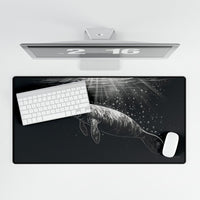 Manatee XXL Gaming Mauspad – Seltene Unterwasserwelt - Mousepad bei HappyHugPixels