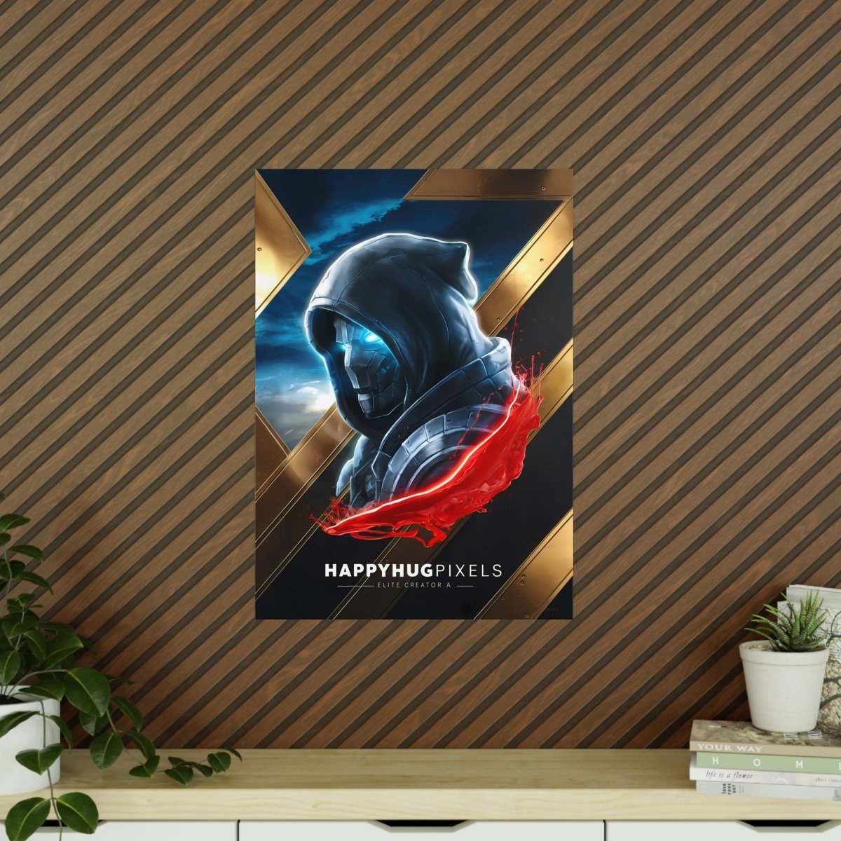 Movie Poster Happyhugpixels Sci - Fi Krieger - Photopaper Posters - Poster bei HappyHugPixels