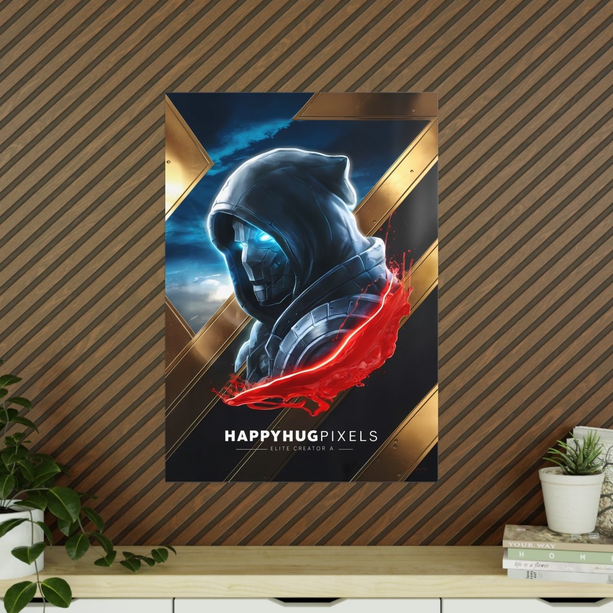 Movie Poster Happyhugpixels Sci - Fi Krieger - Photopaper Posters - Poster bei HappyHugPixels