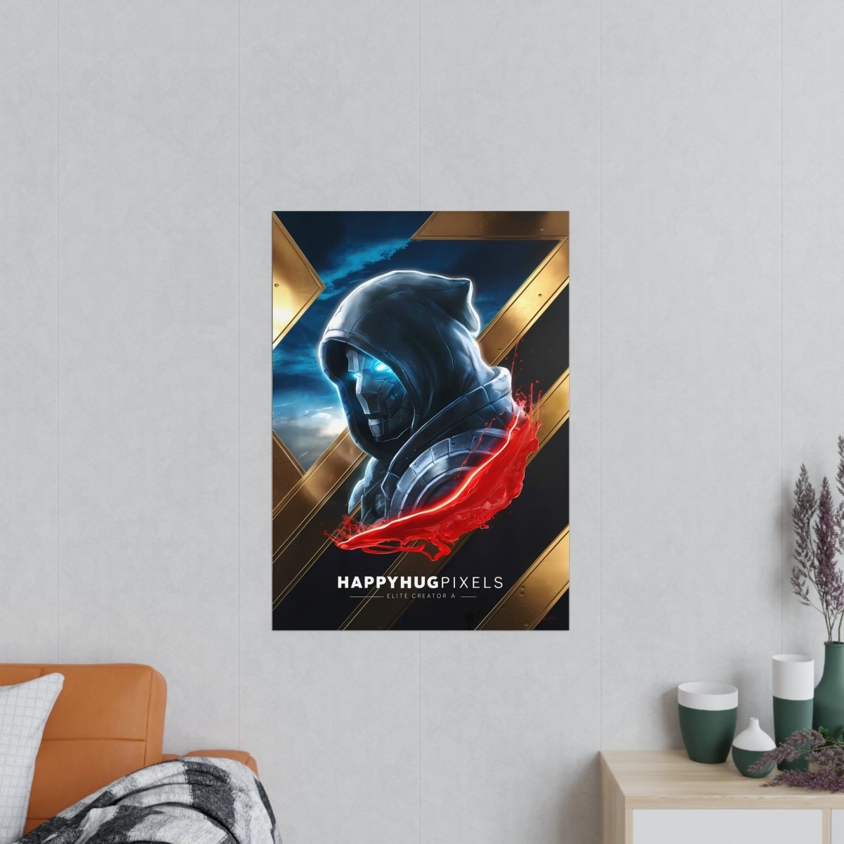 Movie Poster Happyhugpixels Sci - Fi Krieger - Photopaper Posters - Poster bei HappyHugPixels