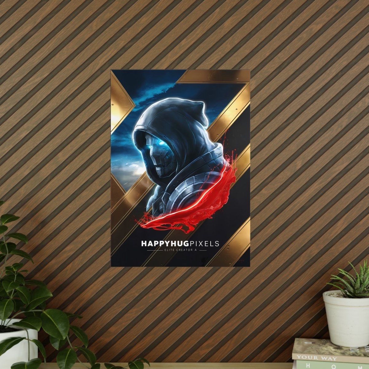 Movie Poster Happyhugpixels Sci - Fi Krieger - Photopaper Posters - Poster bei HappyHugPixels