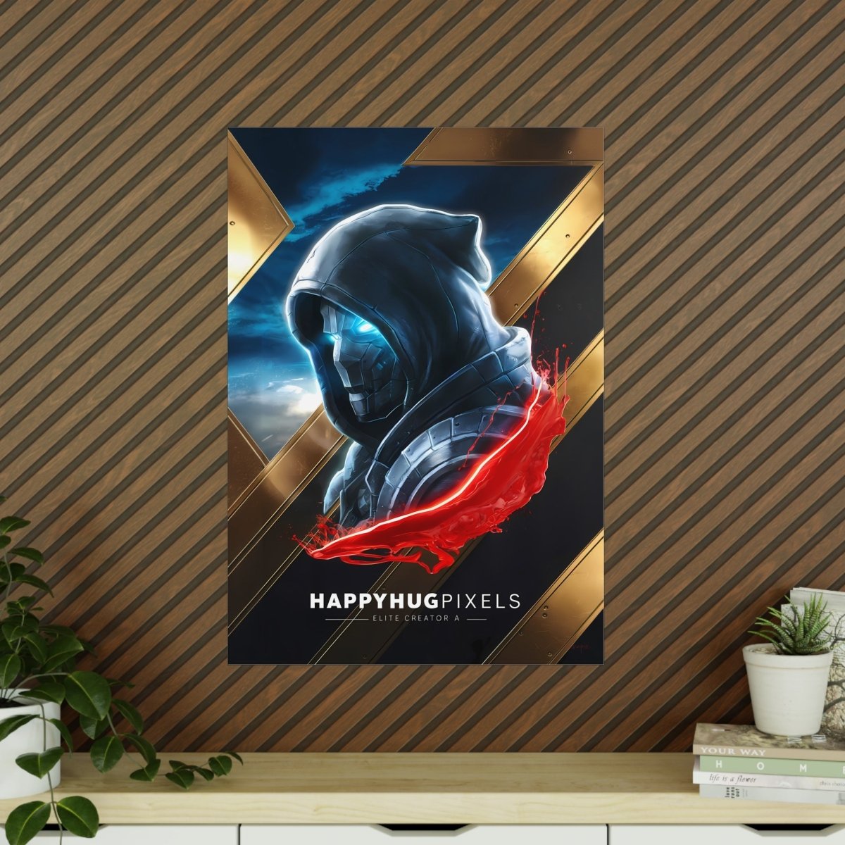 Movie Poster Happyhugpixels Sci - Fi Krieger - Photopaper Posters - Poster bei HappyHugPixels