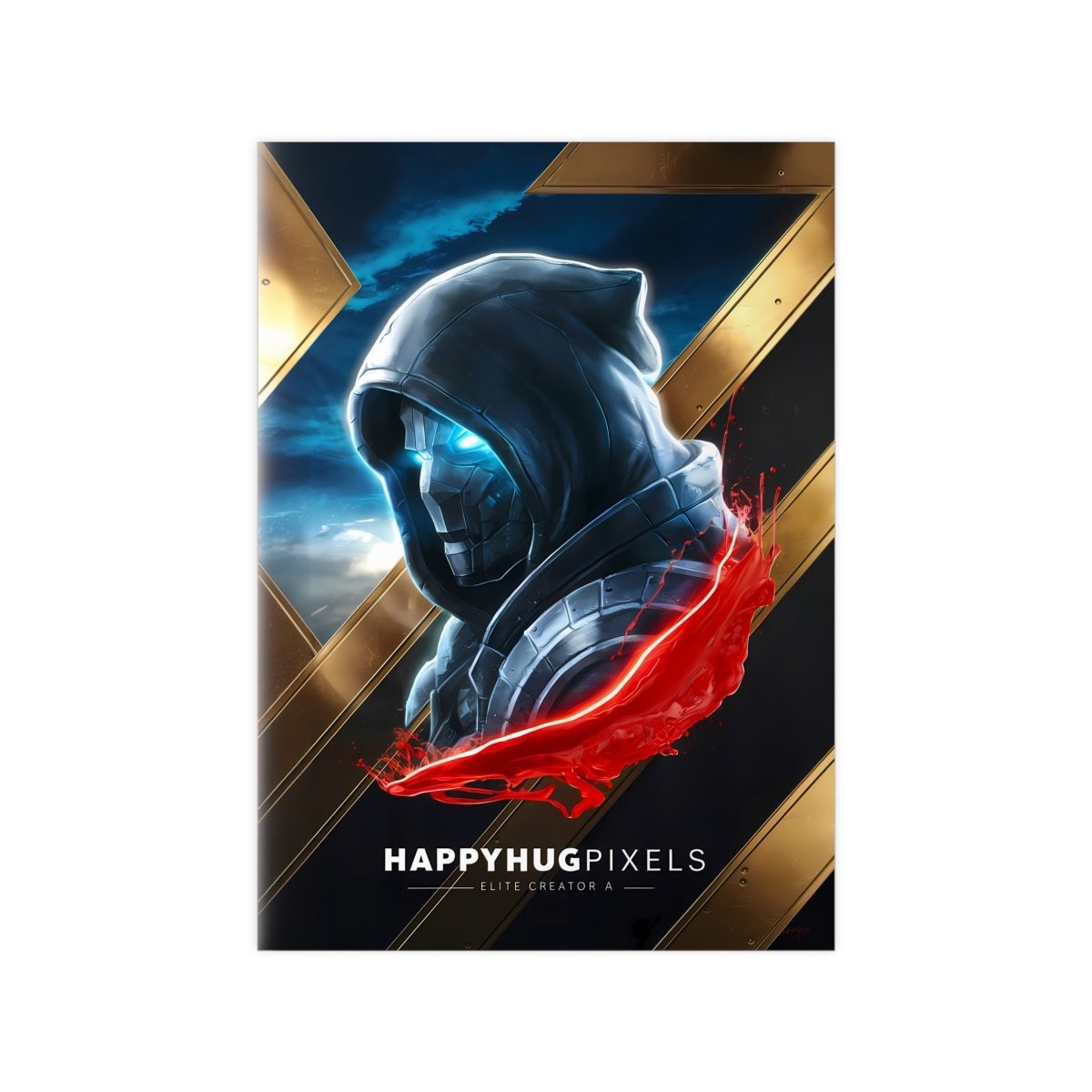 Movie Poster Happyhugpixels Sci - Fi Krieger - Photopaper Posters - Poster bei HappyHugPixels